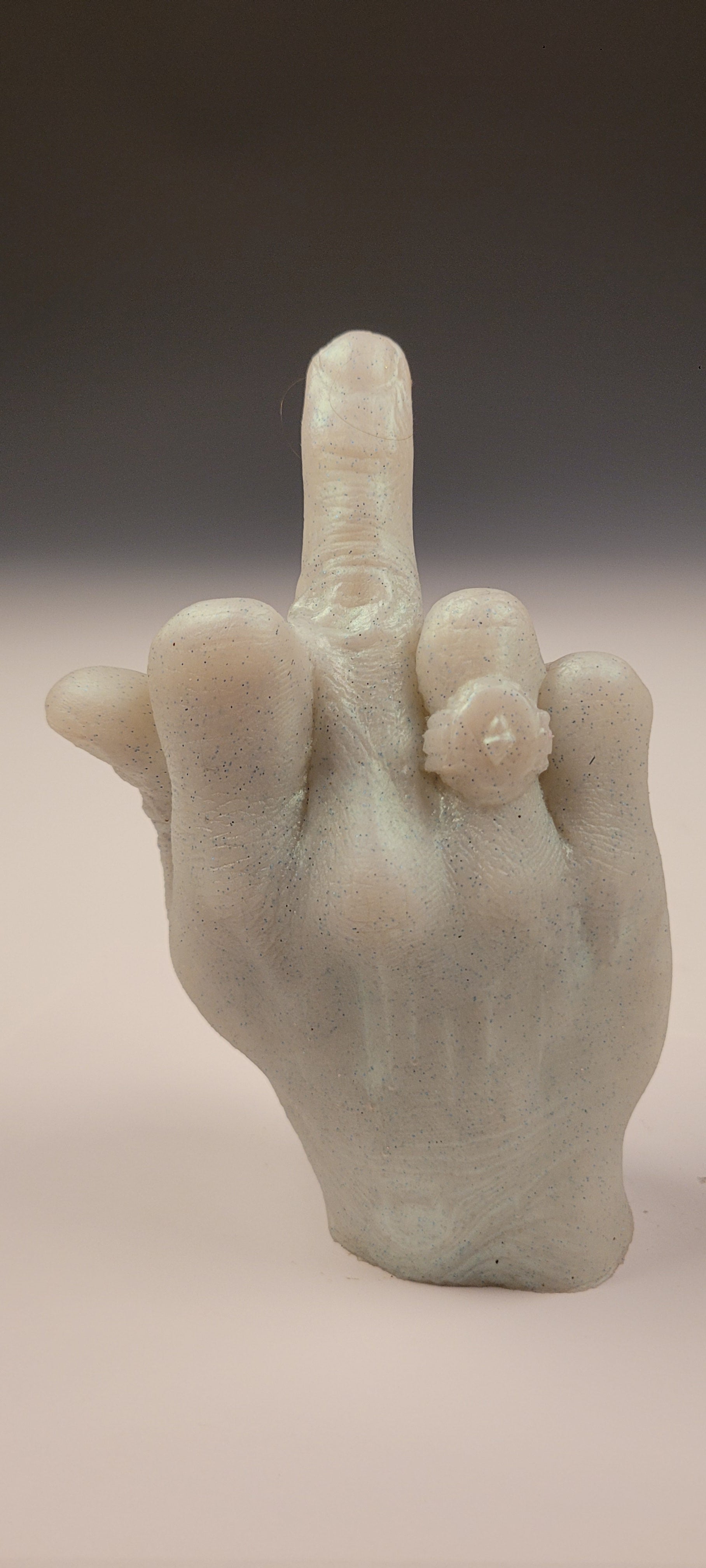 Squishy fck, pearly green