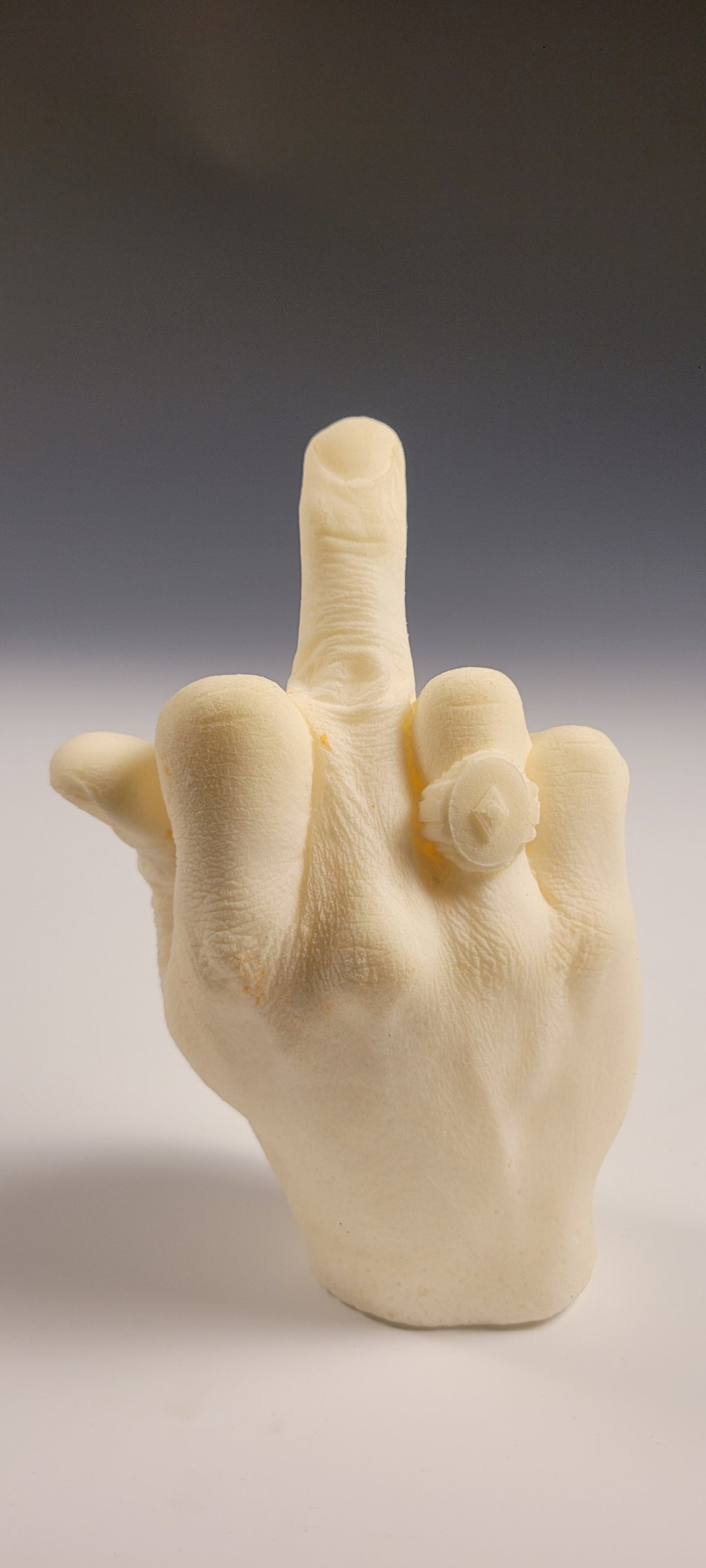 Squeezey Fck, white (doodle fck)