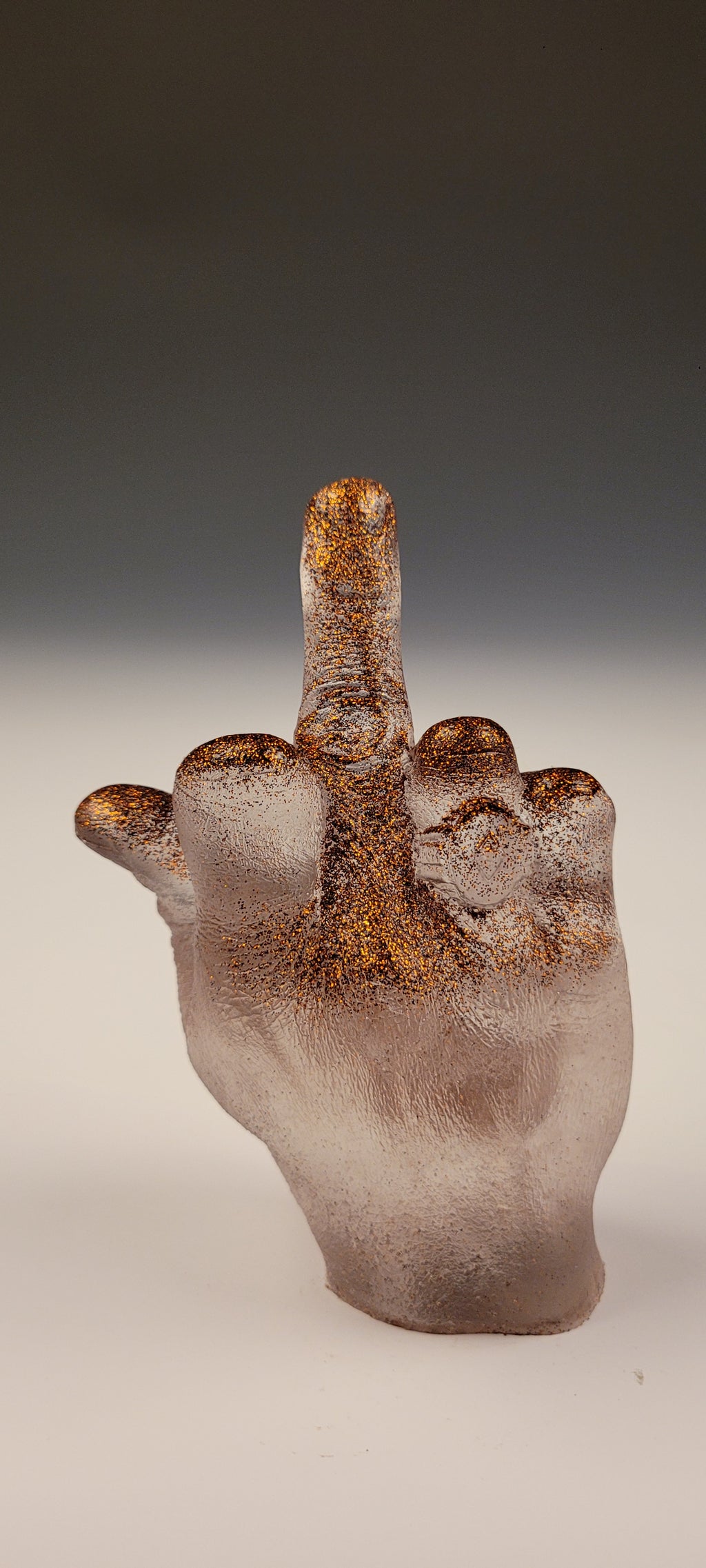 Crystal fck,  clear &  glitter